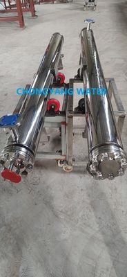 Penukar Panas Farmasi 316L Dengan Double Tube Sheet DTS Fixed Tubesheet Exchanger