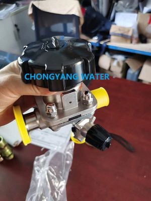 SS316L Diaphragm Valve Pneumatic Butterfly Vlave Distribusi Dan Penyimpanan Pengolahan Air