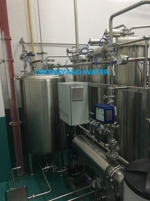Sistem air murni dengan bahan bukti &amp; Welding Rekam untuk industri farmasi