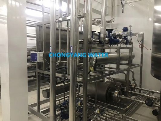 SS304 316L Sistem Pembersihan Air Farmasi Pembuatan 100CFU/Ml