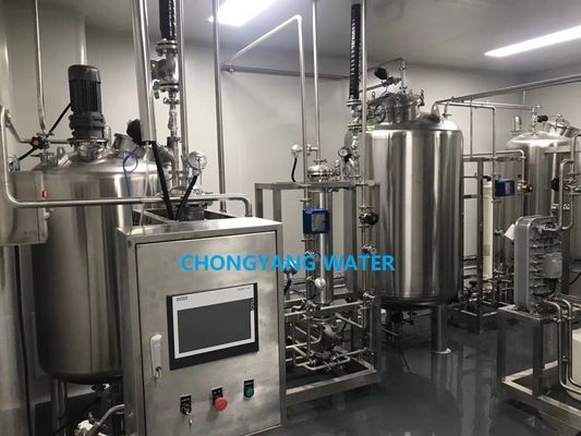 SS304 316L Sistem Pembersihan Air Farmasi Pembuatan 100CFU/Ml