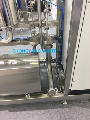 Penukar Panas Ultra Murni Pabrik Pengolahan Air Limbah Farmasi Lampu UV RO EDI
