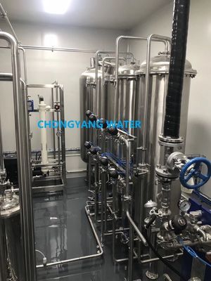 Panas penukar Ultra murni Pabrik Pengolahan Efluen Farmasi Lamp UV Edi Ro