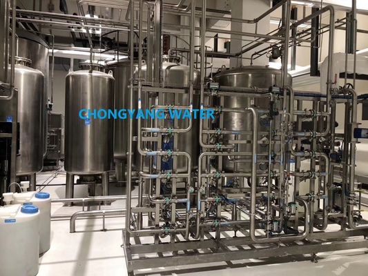EDI WFI Sistem Air Farmasi Stainless Steel 304 316 Sistem Pengolahan Air Dalam Industri Farmasi