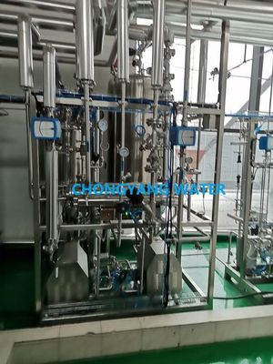 Ss304 316 Sistem Pemurnian Air Medis Dengan Sistem RO Uv Edi Module Water Treatment