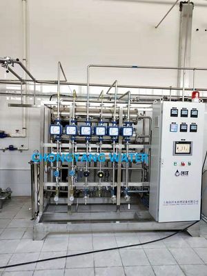 CEDI Deionized Water Treatment Plant Sistem Filter Air Ro Di Industri Farmasi