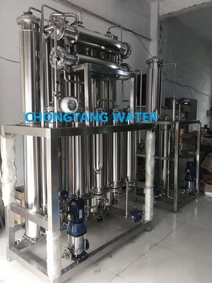 ISO GMP Multi Column Distillation Unit Distilasi Air Untuk Injeksi Air