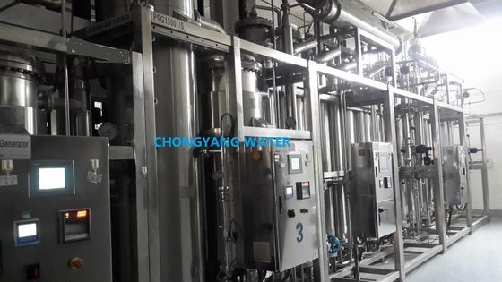 WFI Industrial Water Distiller Air Generasi Listrik dan Distribusi Untuk Injeksi