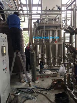 Peralatan Air Suling Multi Efek Farmasi Dialisis Mesin WFI Ro