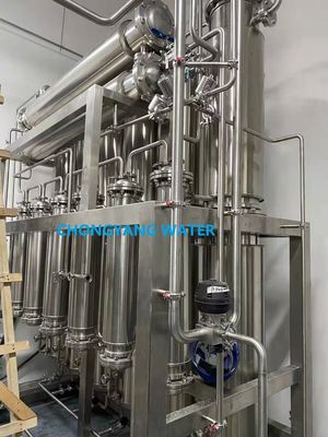 Farmasi Multi Column Distillation Plant Mesin Air Distilled Sistem WFI