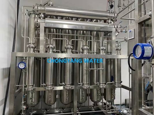 Steam Multi Column Distillation Plant Mesin Air Distilled Industri
