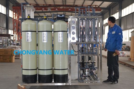 Sistem Pengolahan Air RO Industri PLC Filter Air Industri