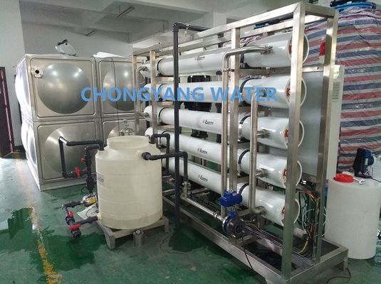 ISO CE Industrial RO Plant Mesin Air Reverse Osmosis UPVC yang Tahan Lama