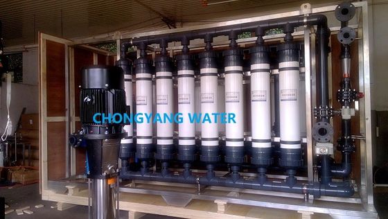 Peralatan Ultrafiltrasi UPVC Ultrafiltrasi Pengolahan Air Dalam Susu