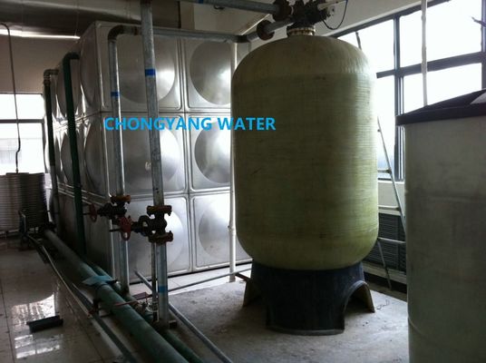 Sistem pengolahan air pemanas boiler baja karbon dengan pompa CNP Grundfos