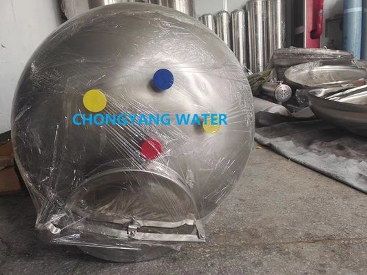 Tangki Penyimpanan Sanitasi Tangki Air Portabel Yang Dimurnikan Untuk Penyimpanan Air Murni 500L