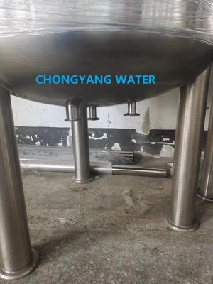 Tangki Air Murni 316L Vertikal Food Grade Tangki Penyimpanan Air Murni
