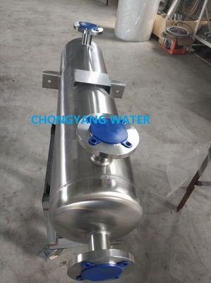 Higienic Double Tubesheet Heat Exchanger Stainless Steel Untuk Industri Farmasi