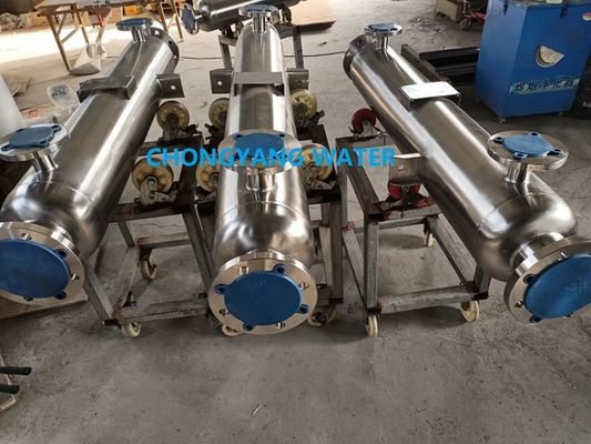 Tabung Penukar Panas Stainless Steel Makanan Dan Minuman Dari Industri Farmasi Panas