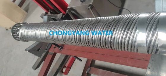 Peralatan Penukar Panas Farmasi Makanan Susu Sanitary Concentric Tube Heat Exchanger