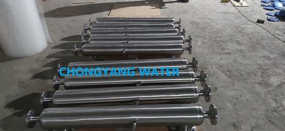 Peralatan Penukar Panas Farmasi Makanan Susu Sanitary Concentric Tube Heat Exchanger