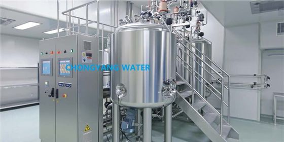 SS Cip Solution Water Tank Washing Automated Brewery Cip System Di Industri Makanan