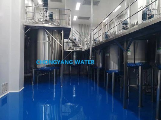 Full Automatic CIP System Cip Di Skid Industri Makanan Dengan Sensor