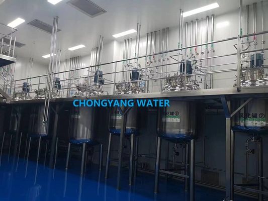 Full Automatic CIP System Cip Di Skid Industri Makanan Dengan Sensor