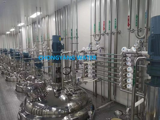 Full Automatic CIP System Cip Di Skid Industri Makanan Dengan Sensor