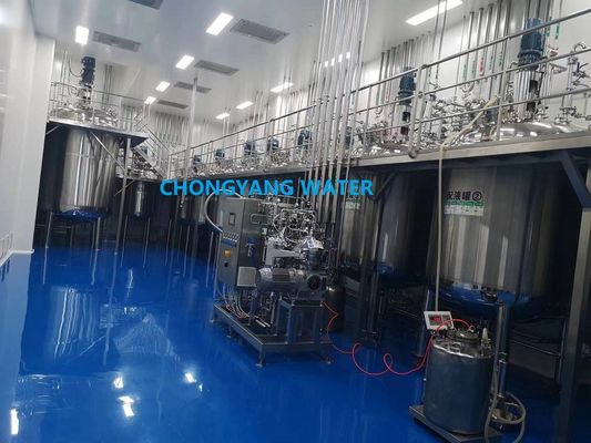 Sistem CIP Pembersih di Tempat Peralatan Untuk Industri Farmasi Makanan Minuman