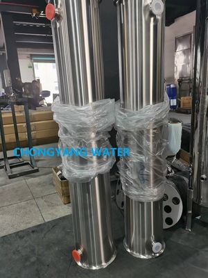 Rumah Membran RO Baja Rustless Kapal Reverse Osmosis Kapal Tekanan Untuk UF NF MF Membran