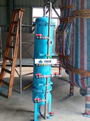 Air ultra murni Stainless Steel Filter Housing Mixed Bed Filter Permukaan yang dipoles