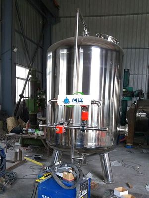 Kotak Filter Kantong Kuarsa Kotak Filter Kartrid Frp Baja Rinsing