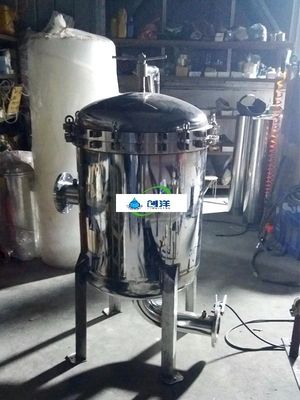 Perumahan Filter Baja Berkualitas Tinggi Multi Cartridge Perumahan Filter Dengan O Ring Flat Washer Seal