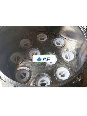 Perumahan Filter Baja Berkualitas Tinggi Multi Cartridge Perumahan Filter Dengan O Ring Flat Washer Seal