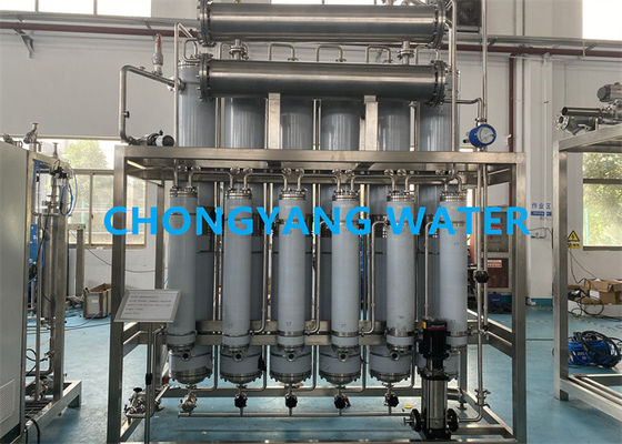 Multi Column Distillation Plant Mesin Air Distilled Komersial Parsial Vaporisasi