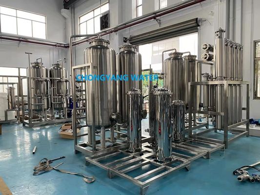 PLC Control Stainless Steel Sistem Air Farmasi Untuk Manufaktur Air Farmasi