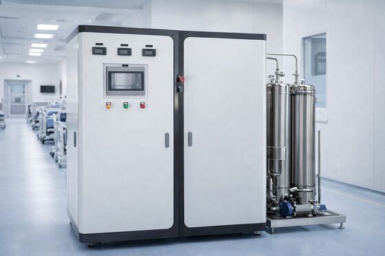 Sistem Pemurnian Air Medis RO EDI Teknologi Penyaringan Air Untuk Medis 100LPH