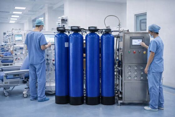 Sistem Pemurnian Air Medis RO EDI Teknologi Penyaringan Air Untuk Medis 100LPH