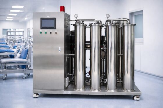 Sistem Pemurnian Air Medis RO EDI Teknologi Penyaringan Air Untuk Medis 100LPH