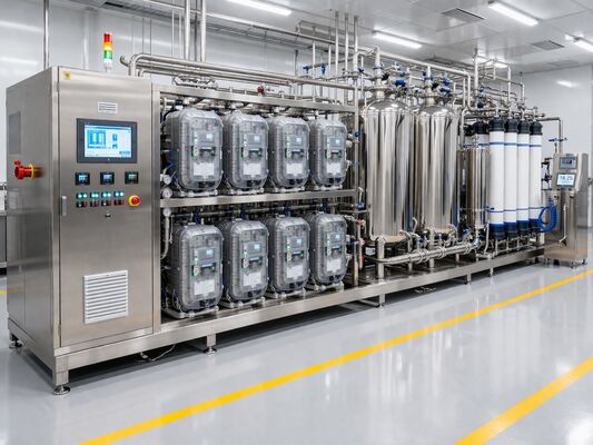 Electrodeionization Industrial RO Plant Mesin pemurnian air industri