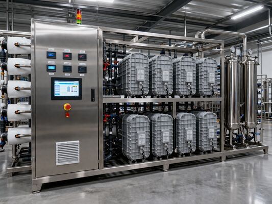 Electrodeionization Industrial RO Plant Mesin pemurnian air industri