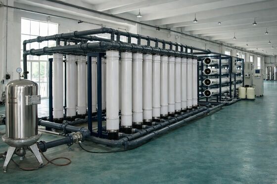 Peralatan Ultrafiltrasi UPVC Ultrafiltrasi Pengolahan Air Dalam Susu