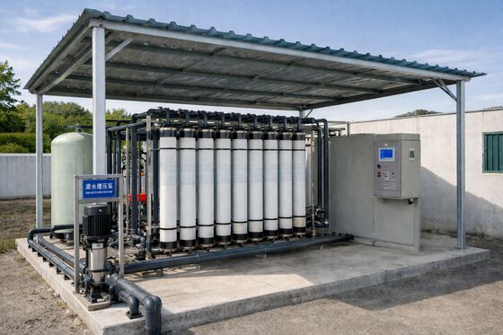 Peralatan Ultrafiltrasi UPVC Ultrafiltrasi Pengolahan Air Dalam Susu