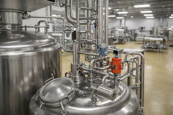 Pharma Solution Preparation System 500L with SS316L Tank (GMP Design, Mirror Polished Ra≤0.4μm)