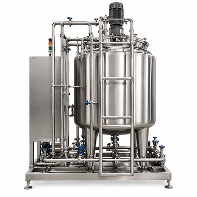 Sistem Persiapan Larutan Biophar 1000L dengan Tangki SS316L (Standar GMP, Kontrol Layar Sentuh)