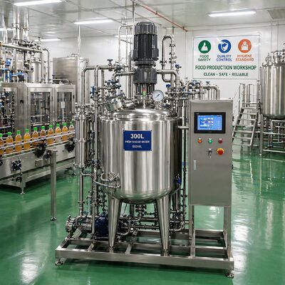Sistem Persiapan Larutan Injeksi 300-500L dengan Tangki SS316L (Tingkat Steril, Desain Sirkulasi Loop)