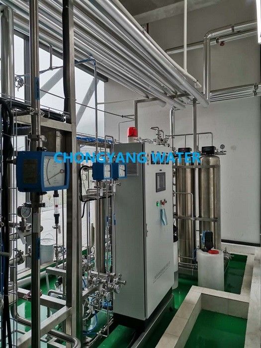 Ss304 316 Sistem Pemurnian Air Medis Dengan Sistem RO Uv Edi Module Water Treatment