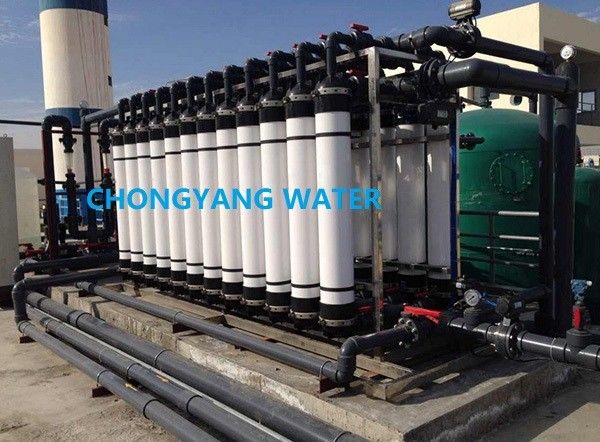 Sistem Membran Filter Air Ultrafiltrasi Otomatis UPVC Pabrik Ultrafiltrasi Stainless Steel