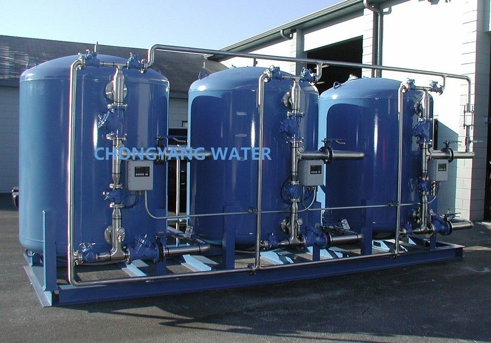 Sistem Pengolahan Air Umpan Boiler Kapasitas Besar FRP UPVC Stainless Steel Air Umpan Boiler Reverse Osmosis
